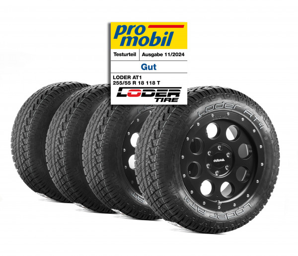 Komplettradsatz Klassik_B 18x8.5 mit Loder AT#1