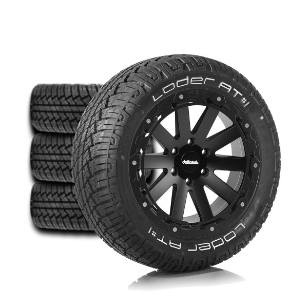 Komplettradsatz Hanma 18x9.0 | Loder AT1 255/55R18