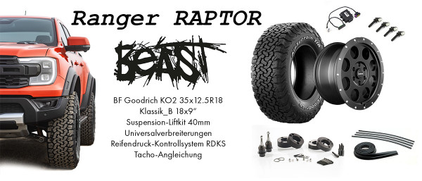 Ranger Raptor Lil´Beast Umbau-Satz