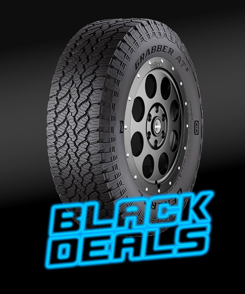 BlackFriday VW Amarok 2010-23 Radsatz Klassik_B 20x9.5" mit General Grabber AT³