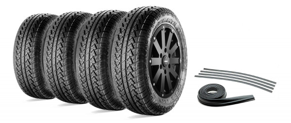 Komplettradsatz Hanma 17x8,5