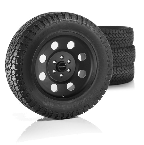 Komplettradsatz LegacyForged 16x8" | General Grabber AT3 235/65R16