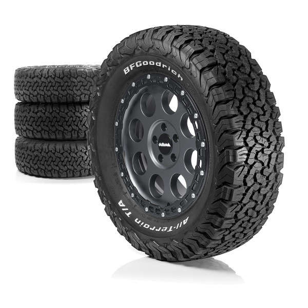 Komplettradsatz Klassik_B Rugged Gunmetal Grey 18x8.5 | BF Goodrich 265/60R18