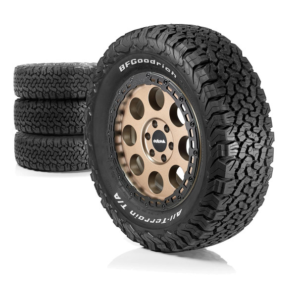 Komplettradsatz Klassik_B Rugged Sahara Bronze 18x8.5 | BF Goodrich 265/60R18