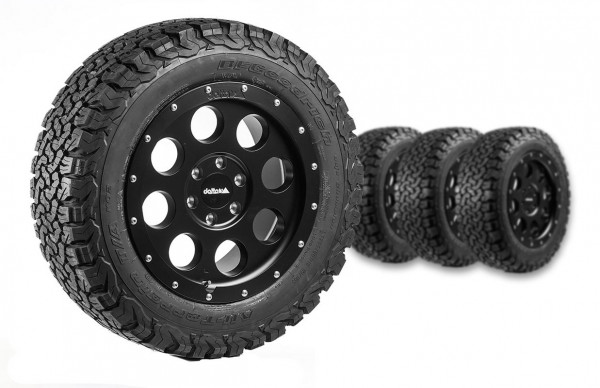 Komplettradsatz Klassik_B Schwarz Matt 18x8.5 | BF Goodrich 265/60R18