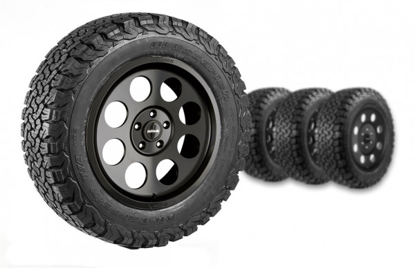 Komplettradsatz LegacyForged 18x9" | BF Goodrich K02 265/60R18