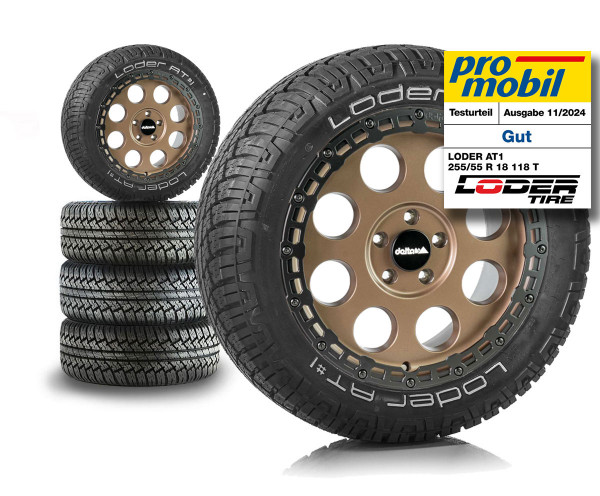 Komplettradsatz Klassik_B Rugged Bronze