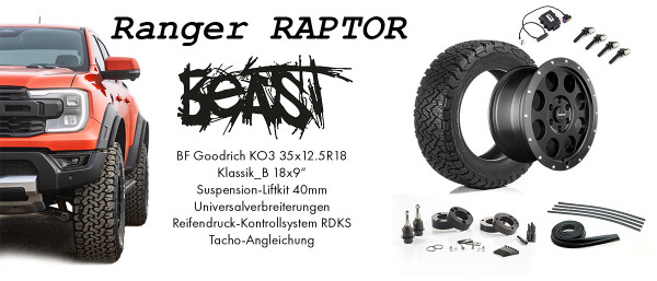 Ranger Raptor Lil´Beast Umbau-Satz