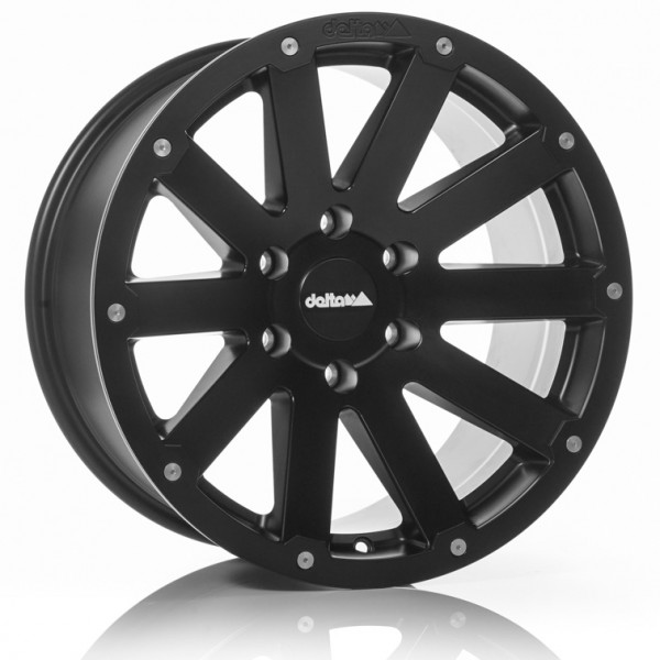 Alloy Wheel Hanma Matte Black