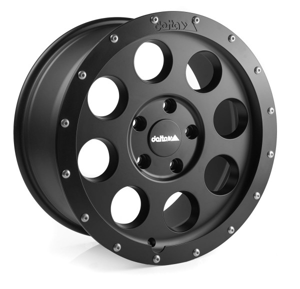 Alurad Klassik_B Schwarz Matt Zentrierkappe