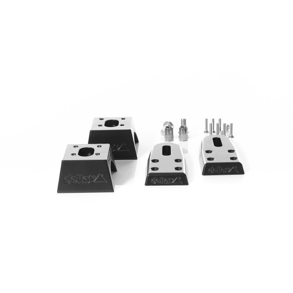 Scheinwerferhalter Schwarz 63mm