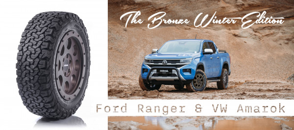 Komplettradsatz Amarok: The Bronze Winter Edition