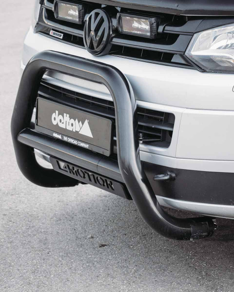 Frontbügel Edelstahl T5 schwarz