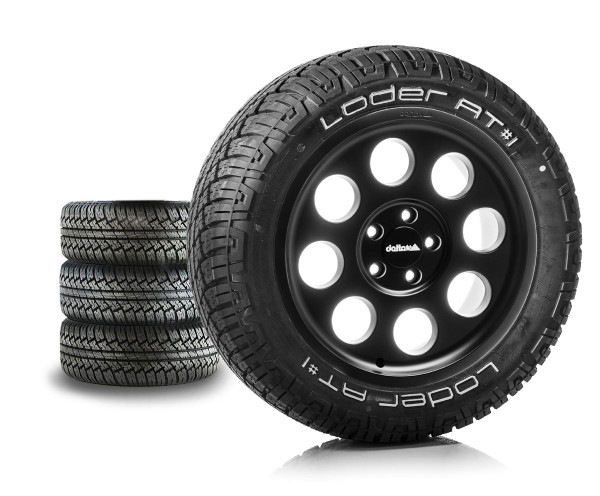 Komplettradsatz Klassik 18x8.5 | Loder AT#1 235/55R18