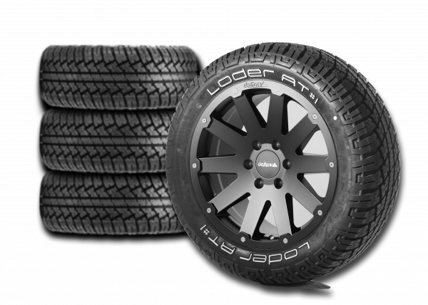Komplettradsatz Hanma 18x8.5 | Loder AT1 235/55R18