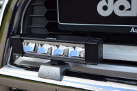 Vorschau: Scheinwerferhalter Silber 76mm Vorschau: Scheinwerferhalter Silber 76mm