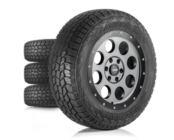 Complete Wheel Klassik_B 18x8.5 | Yokohama Geolandar AT4