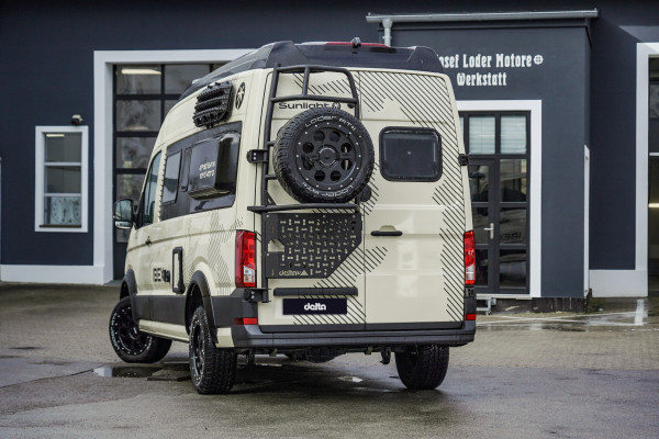 BASIC Spare Wheel Carrier for VW Crafter and MAN TGE